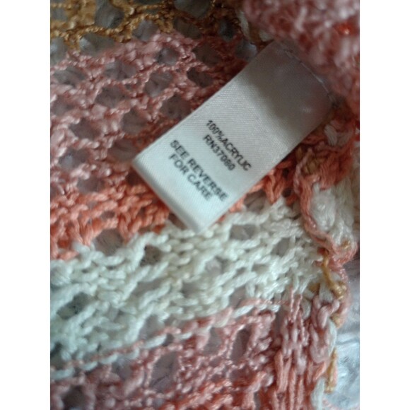 Cato Women's Cardigan Sz XL  Chunky Knit Long Sleeve Open Front With Hoodie - Picture 8 of 9